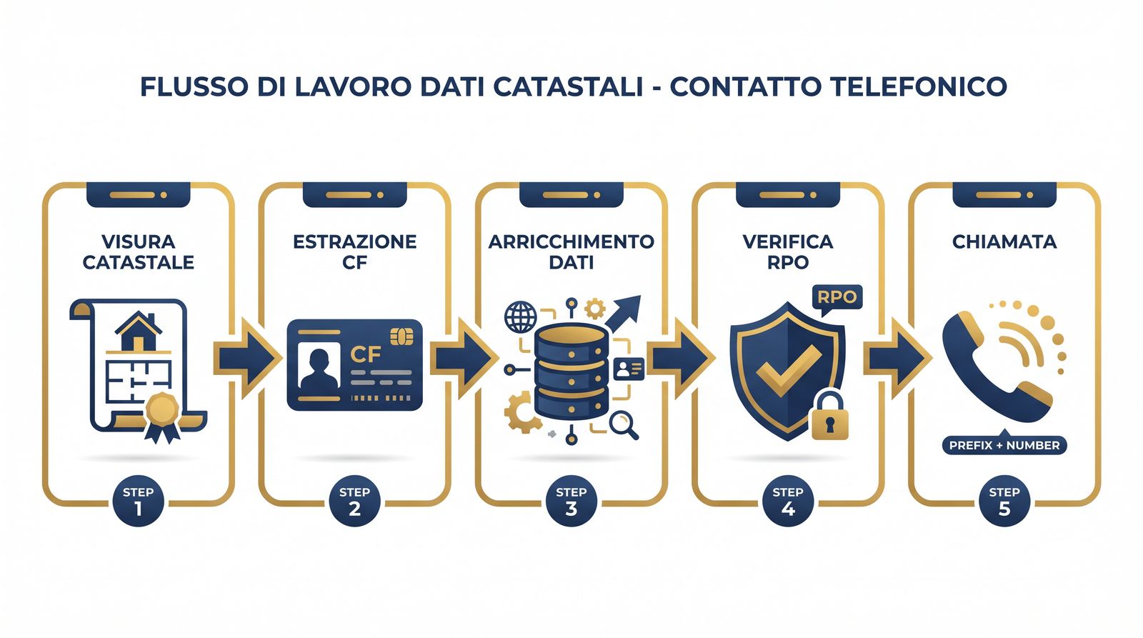 Dalla Visura Catastale al Contatto Telefonico: Il Workflow Completo in 7 Passi